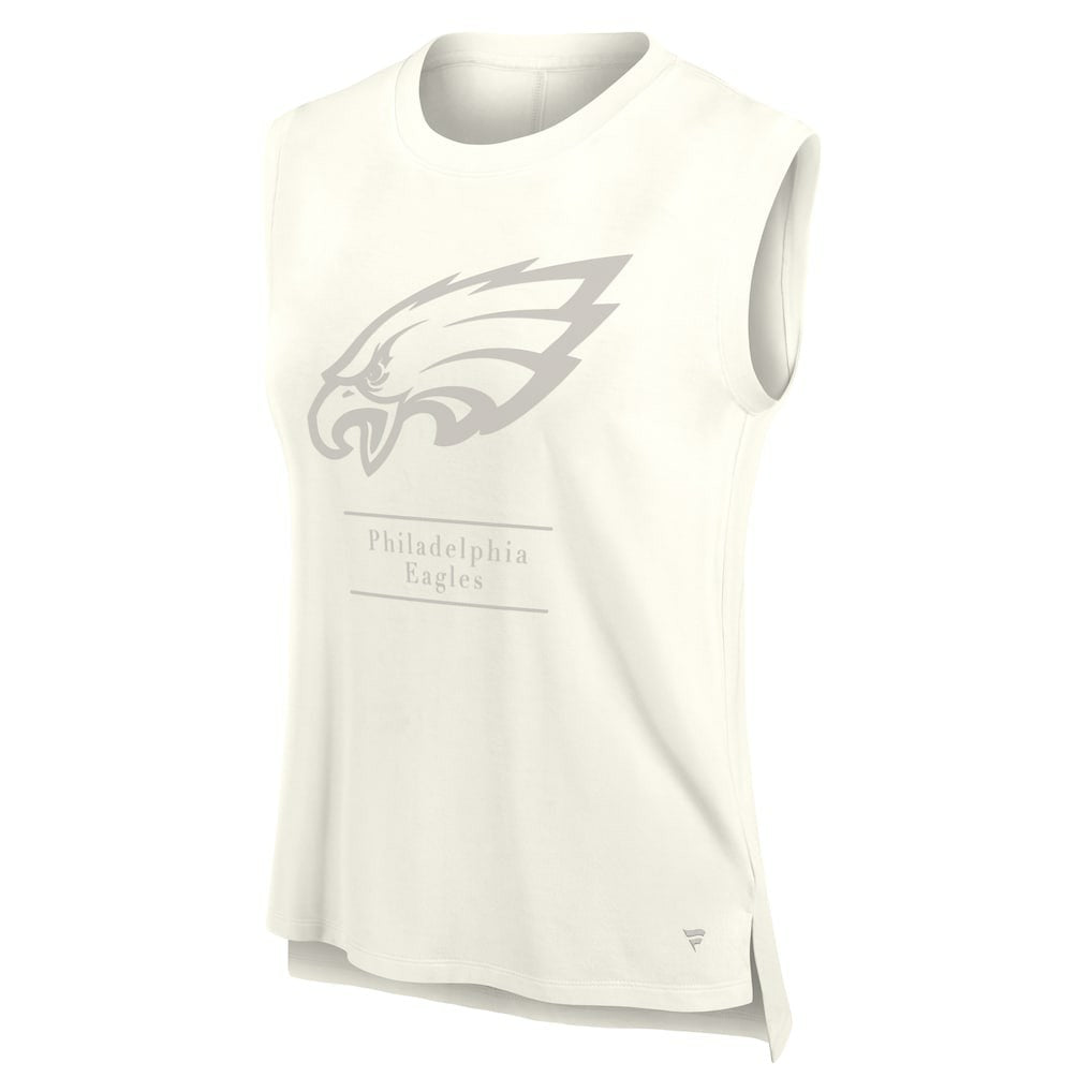 Philadelphia Eagles Women's Studio Embrace Tank Top - Cream sale
