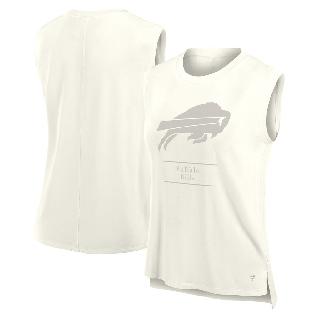 Buffalo Bills Women's Studio Embrace Tank Top - Cream on sale