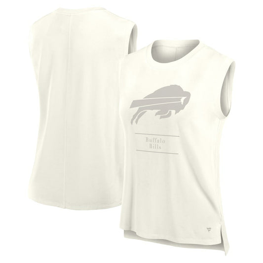 Buffalo Bills Women's Studio Embrace Tank Top - Cream on sale