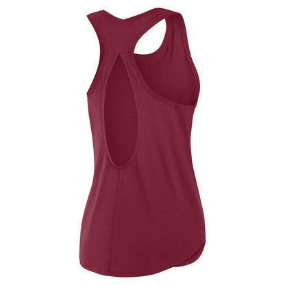 Washington Commanders Women's Iron Fan Tank Top - Burgundy cheap
