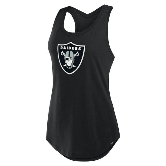 Las Vegas Raiders Women's Iron Fan Tank Top - Black cheap