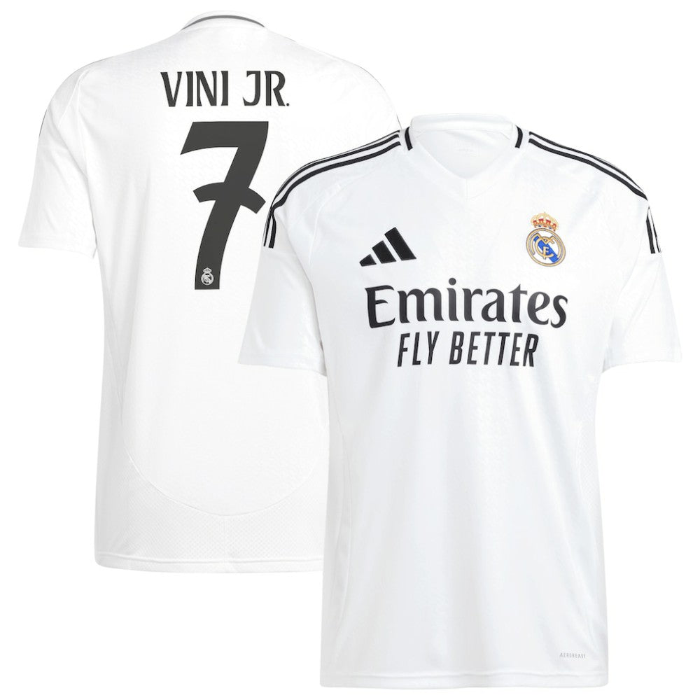 Vini Jr. Real Madrid 2024/25 Home Replica Player Jersey - White | Adidas discount