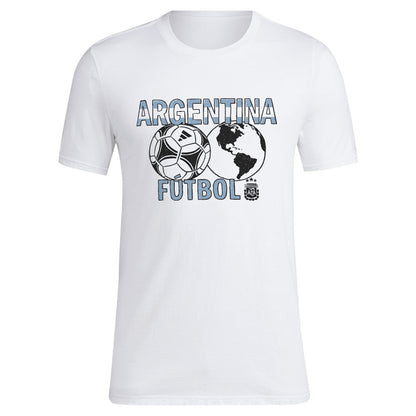 Argentina National Team Around The World T-Shirt - White | Adidas cheap