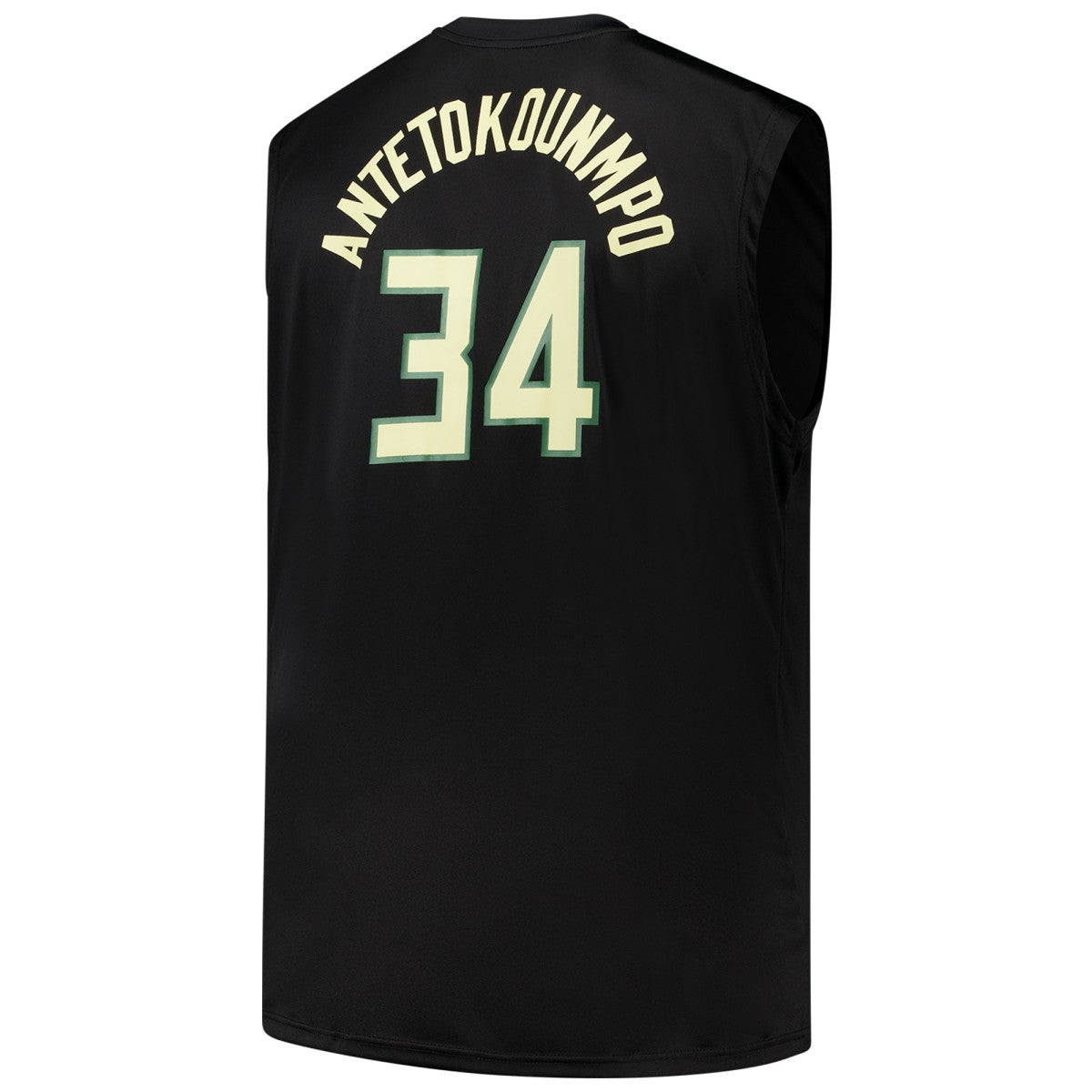 Giannis Antetokounmpo Milwaukee Bucks Profile Big & Tall Player Muscle Tank - Black for sale