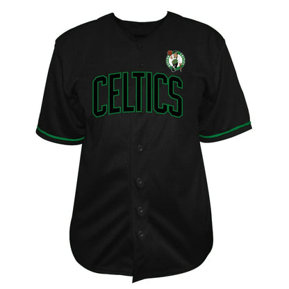Jayson Tatum Boston Celtics Profile Big & Tall Name & Number Button-Up Jersey - Black outlet