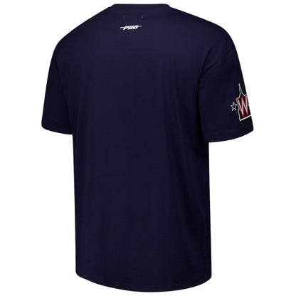 Washington Nationals Pro Standard Turn It Up Dropped Shoulder T-Shirt - Navy