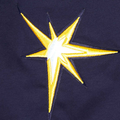 Tampa Bay Rays Pro Standard Turn It Up Dropped Shoulder T-Shirt - Navy