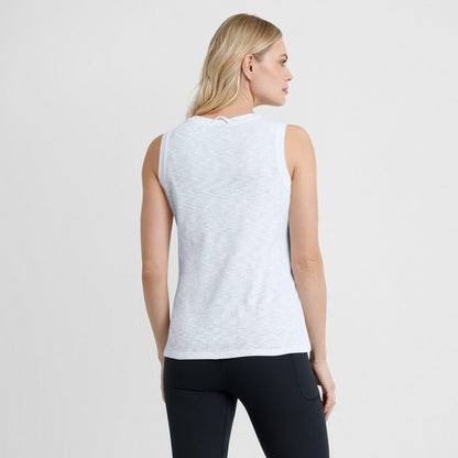 Houston Astros Women's Activate Slub Tank Top - White