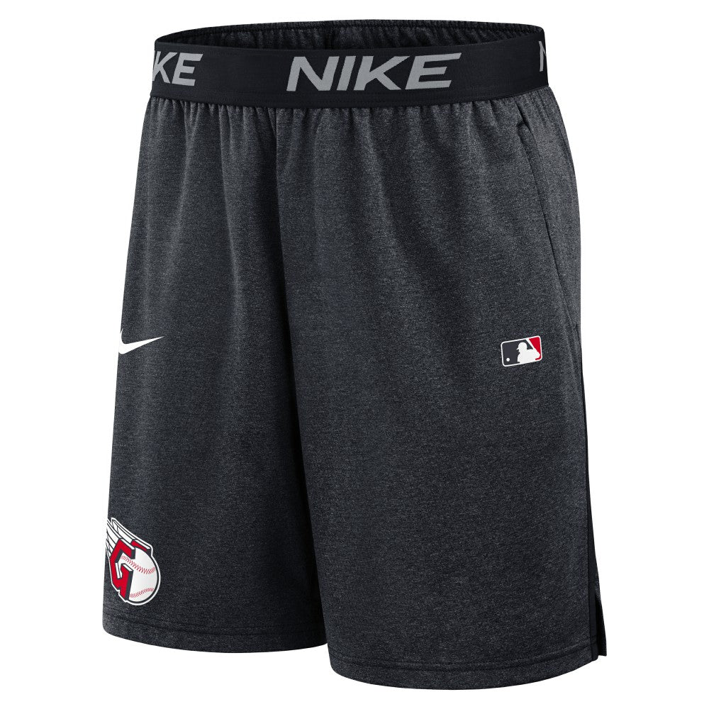 Cleveland Guardians Authentic Collection Performance Knit Shorts - Navy | Nike