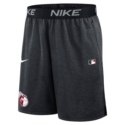 Cleveland Guardians Authentic Collection Performance Knit Shorts - Navy | Nike