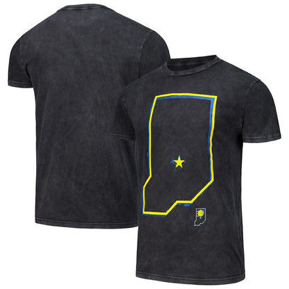 Indiana Pacers Stadium Essentials Unisex Vintage T-Shirt - Black for sale