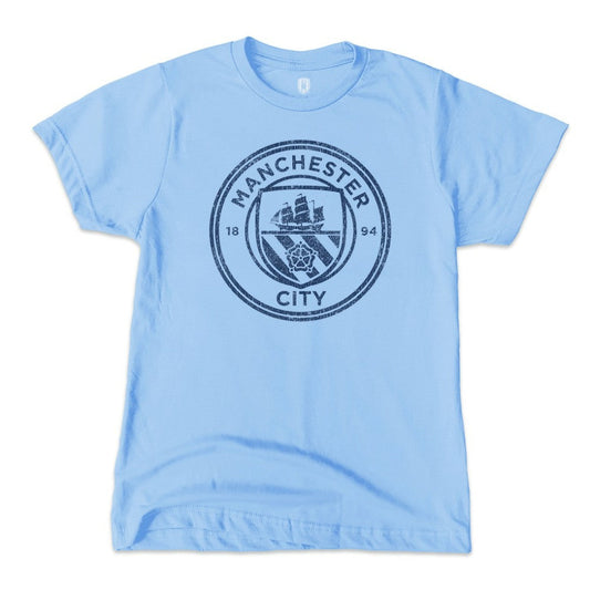 Erling Haaland Manchester City 1863FC Youth Player T-Shirt - Sky Blue outlet