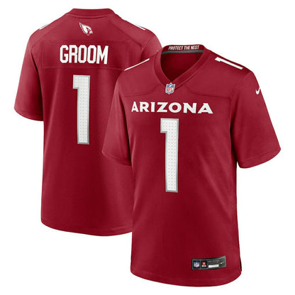 Number 1 Groom Arizona Cardinals Game Jersey - Cardinal | Nike cheap