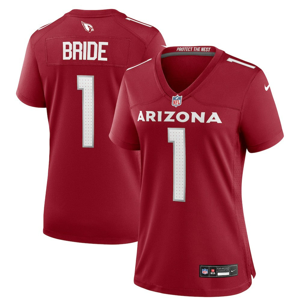 Number 1 Bride Arizona Cardinals Women's Game Jersey - Cardinal | Nike cheap