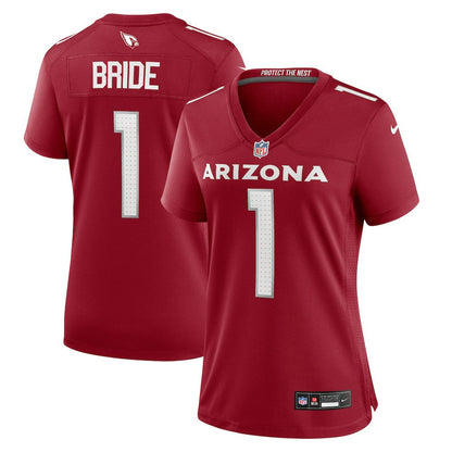 Number 1 Bride Arizona Cardinals Women's Game Jersey - Cardinal | Nike cheap