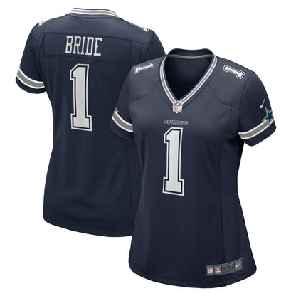 Number 1 Bride Dallas Cowboys Women's Game Jersey - Navy | Nike outlet