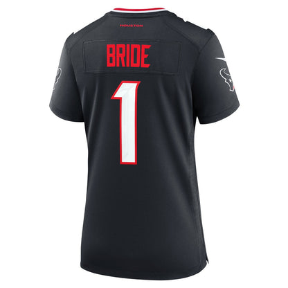 Number 1 Bride Houston Texans Women's Game Jersey - Navy | Nike outlet