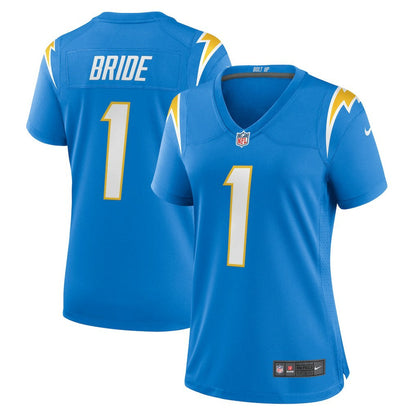 Number 1 Bride Los Angeles Chargers Women's Game Jersey - Powder Blue | Nike discount