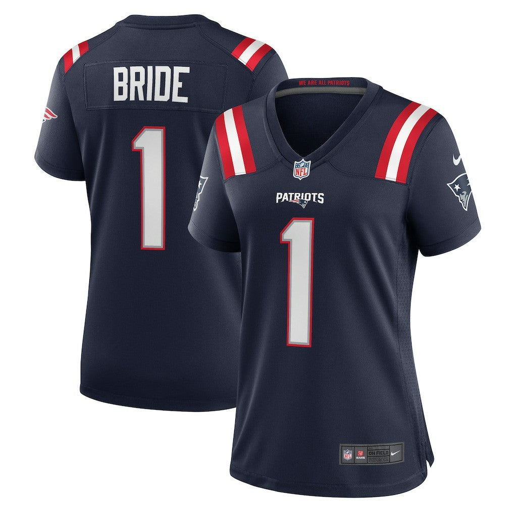 Number 1 Bride New England Patriots Women's Game Jersey - Navy | Nike online