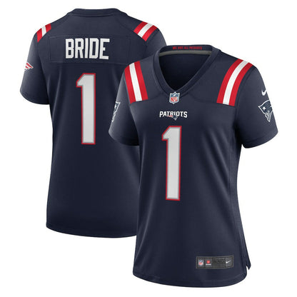 Number 1 Bride New England Patriots Women's Game Jersey - Navy | Nike online