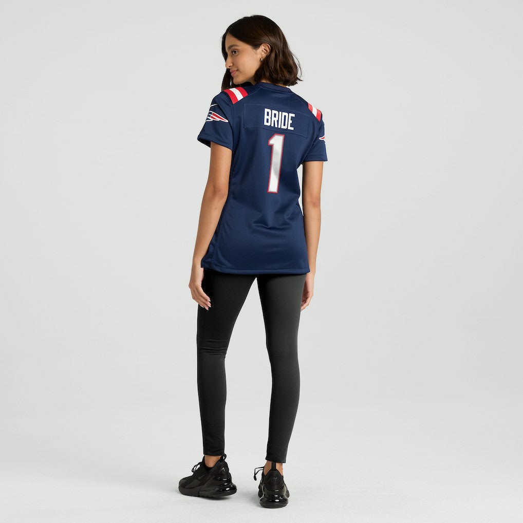 Number 1 Bride New England Patriots Women's Game Jersey - Navy | Nike online