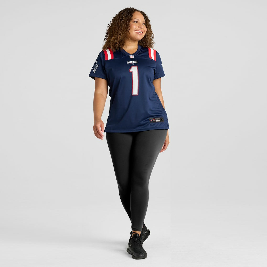 Number 1 Bride New England Patriots Women's Game Jersey - Navy | Nike online