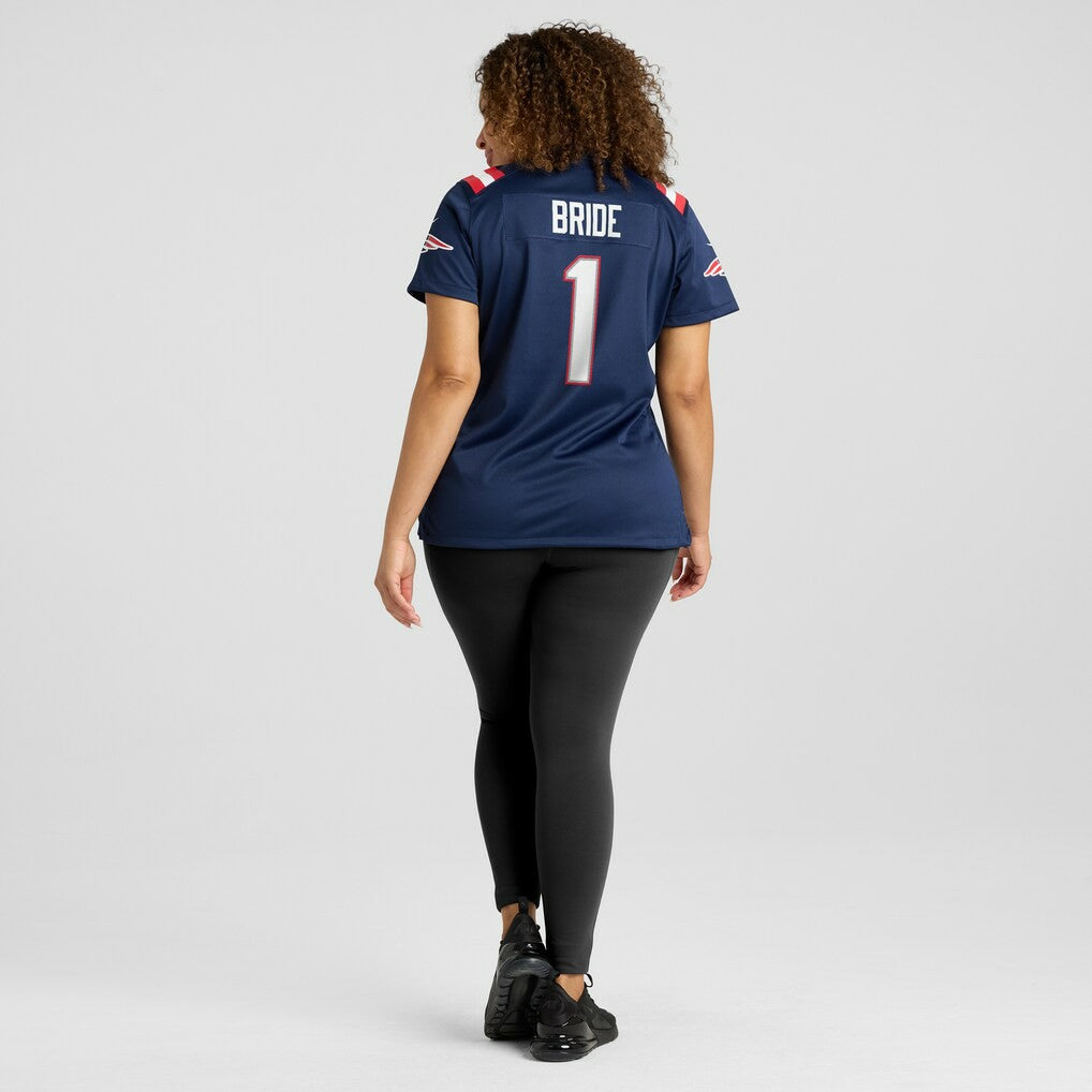 Number 1 Bride New England Patriots Women's Game Jersey - Navy | Nike online