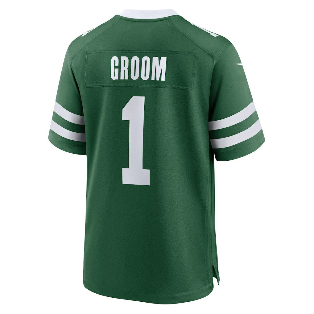 Number 1 Groom New York Jets Game Jersey - Legacy Green | Nike outlet