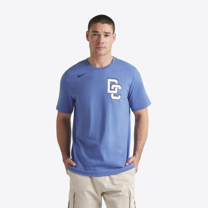 CJ Abrams Washington Nationals 2025 City Connect Fuse Name & Number T-Shirt - Blue | Nike