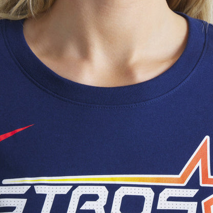 Yordan Alvarez Houston Astros Women's 2025 City Connect Fuse Name & Number T-Shirt - Navy | Nike