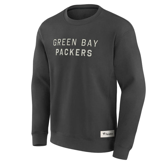 Green Bay Packers Elements Future Ground Lettering Pullover Sweatshirt - Charcoal discount