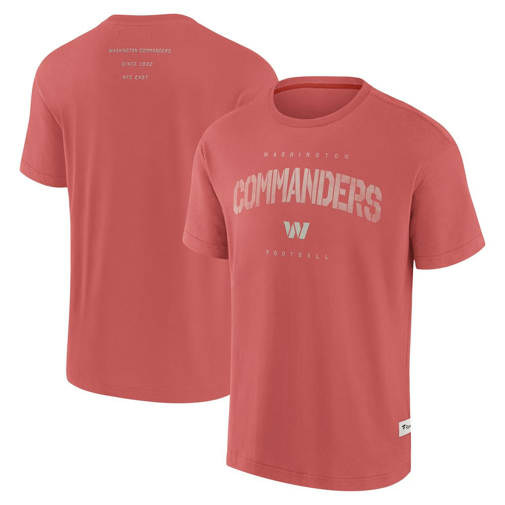 Washington Commanders Elements Weathered Tonal Future Ground T-Shirt - Red for sale