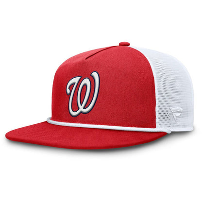 Washington Nationals Clubhouse Change Up Snapback Hat - Red/White