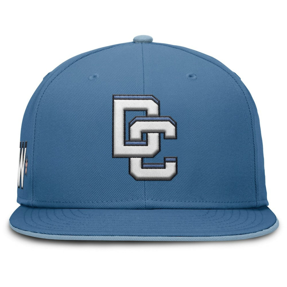 Washington Nationals 2025 City Connect True Performance Fitted Hat - Blue | Nike