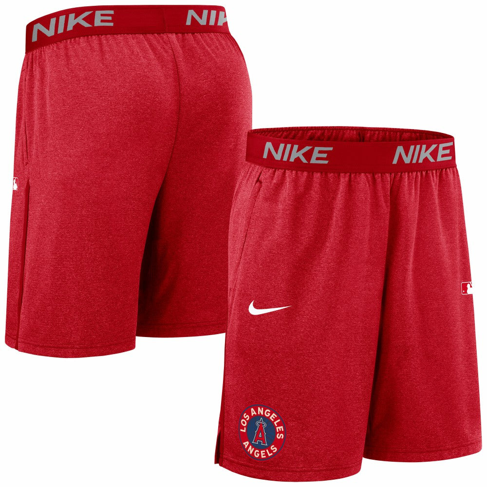 Los Angeles Angels Authentic Collection City Connect Performance Knit Shorts - Red | Nike