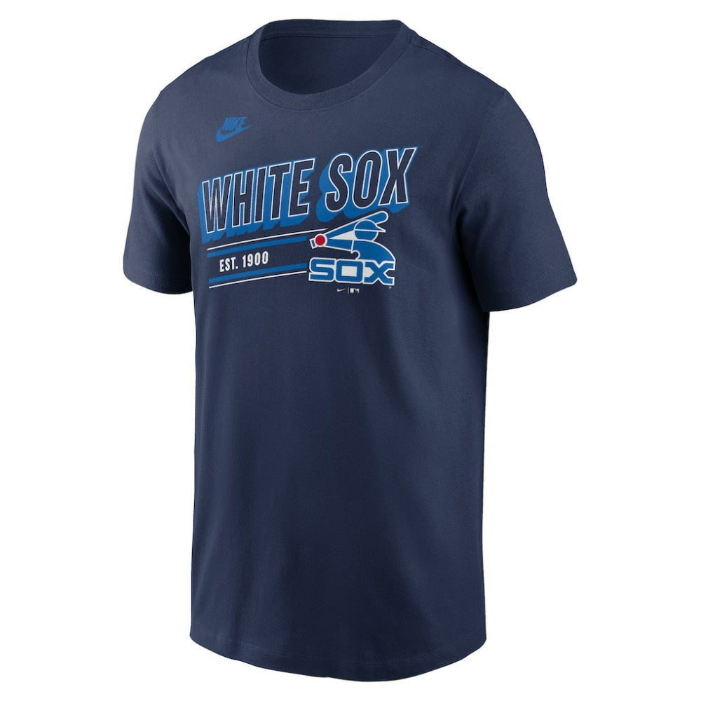 Chicago White Sox Cooperstown Collection Retro T-Shirt - Navy | Nike