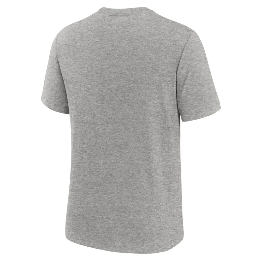 Seattle Mariners Cooperstown Collection Retro Tri-Blend T-Shirt - Heather Gray | Nike