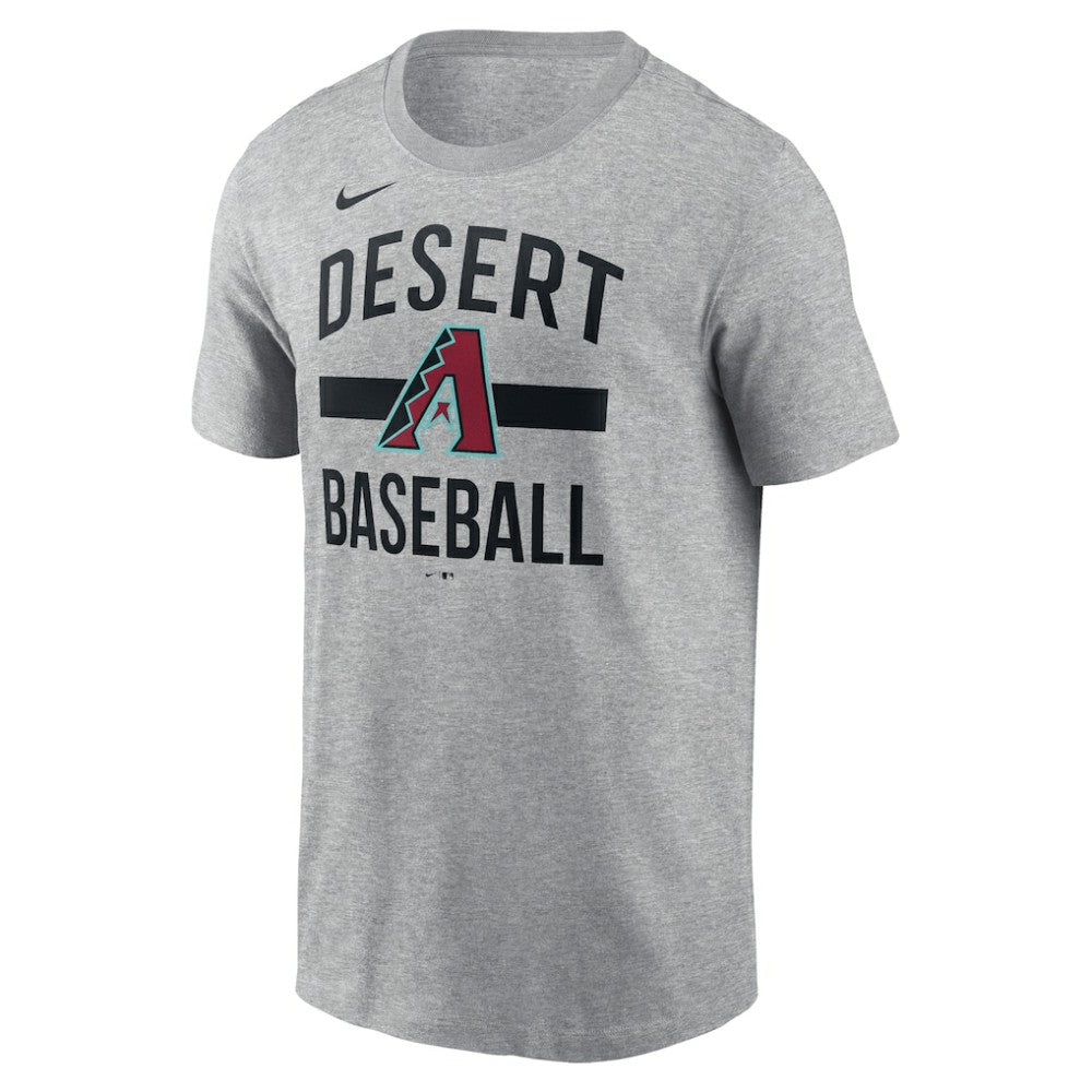 Arizona Diamondbacks  Arched T-Shirt - Heather Gray | Nike