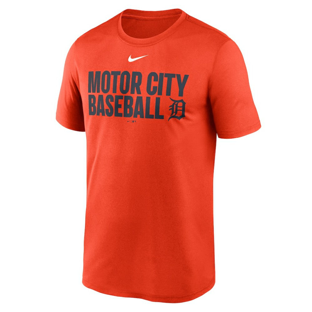 Detroit Tigers Local Legend Performance T-Shirt - Orange | Nike