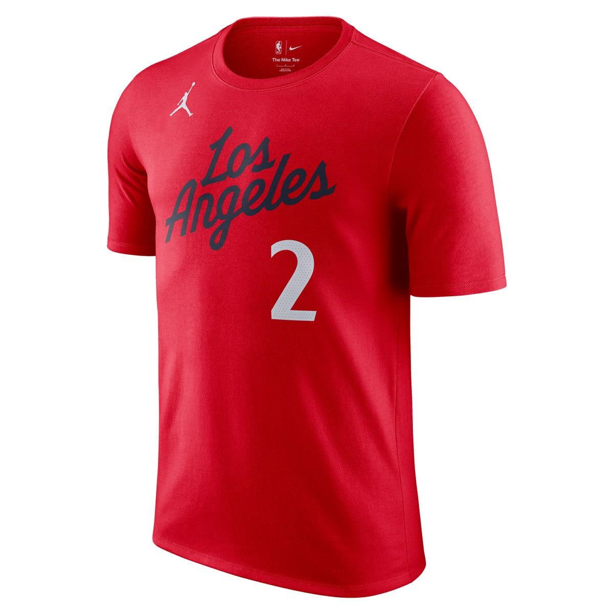Kawhi Leonard LA Clippers Jordan Brand Statement Edition Name & Number T-Shirt - Red on sale