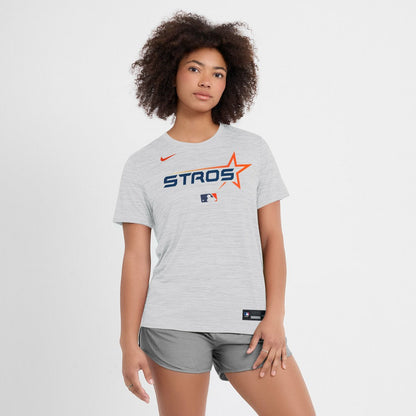 Houston Astros Women's 2025 City Connect Authentic Collection Velocity Dri-FIT T-Shirt - White | Nike