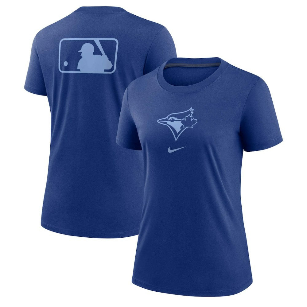 Toronto Blue Jays Women's Authentic Collection Early Work Tri-Blend T-Shirt - Royal | Nike