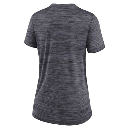 Miami Marlins Women's Authentic Collection Velocity Dri-FIT T-Shirt - Black | Nike
