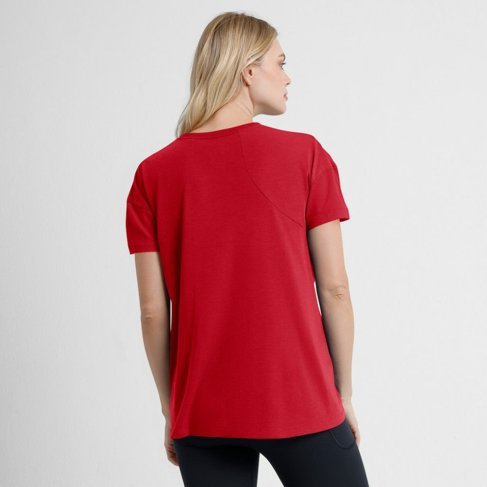 Chicago White Sox Women's 2025 City Connect Flowy Fashion Tri-Blend Dri-FIT T-Shirt - Red | Nike