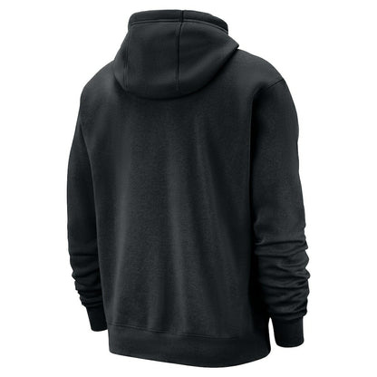 Brooklyn Nets Courtside Club Pullover Hoodie - Black | Nike online