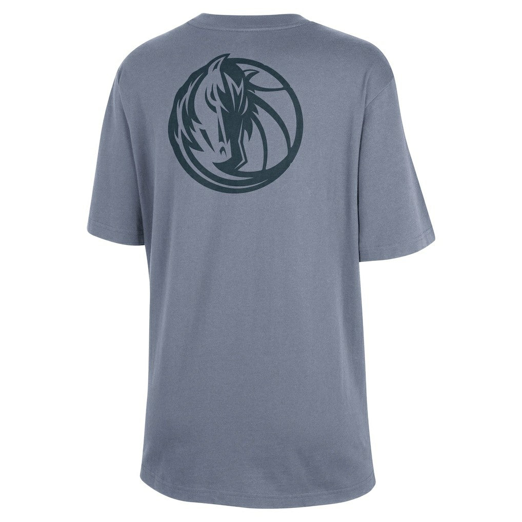 Dallas Mavericks Jordan Brand Women's Courtside Statement Edition Boyfriend T-Shirt sale - Ash cheap