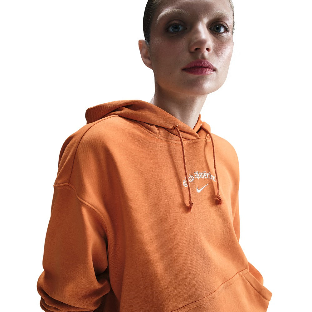 Club America Women's CA x CA Phoenix Fleece Pullover Hoodie - Orange | Nike online