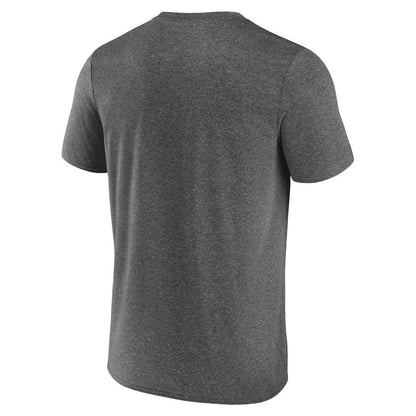 Charlotte Hornets Logo Athletic Block Practice Performance T-Shirt - Heather Charcoal outlet