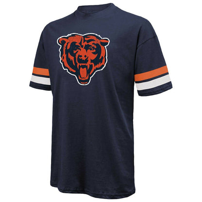 Caleb Williams Chicago Bears Majestic Threads Name & Number Oversize Fit T-Shirt - Navy cheap