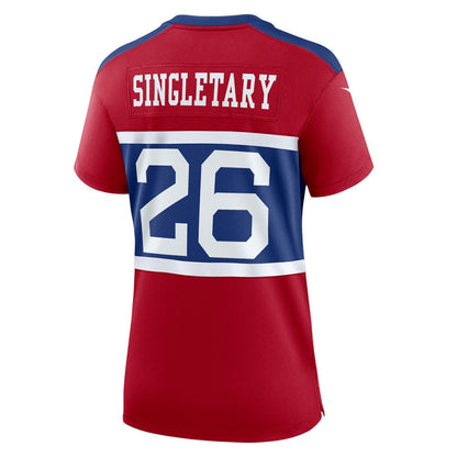 Devin Singletary New York Giants Women's Alternate Game Jersey - Century Red | Nike discount